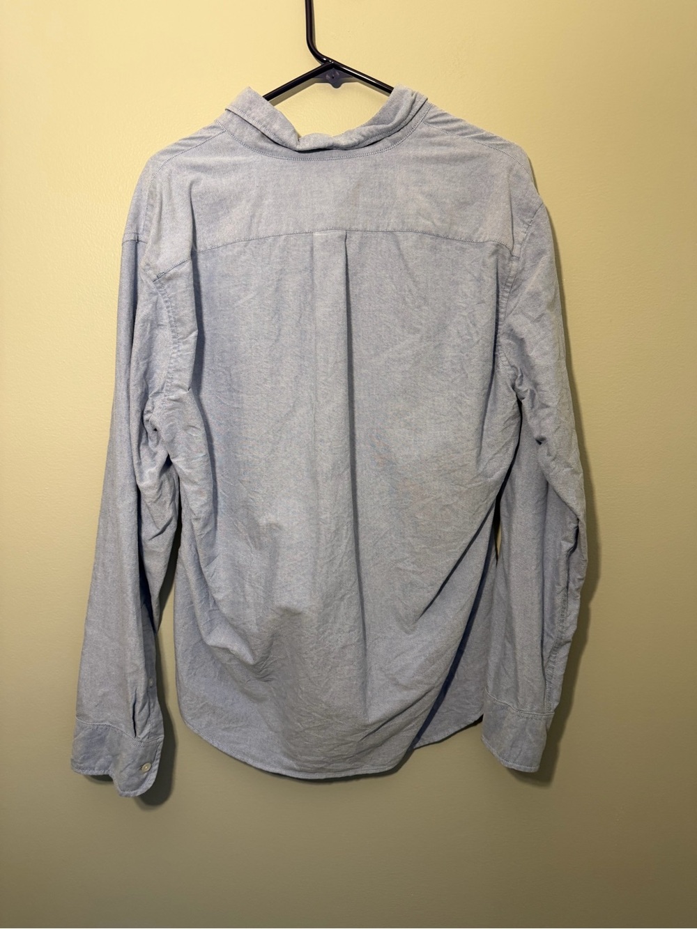 J. Crew Light Blue Oxford Button-Down Shirt - Picture 3 of 3